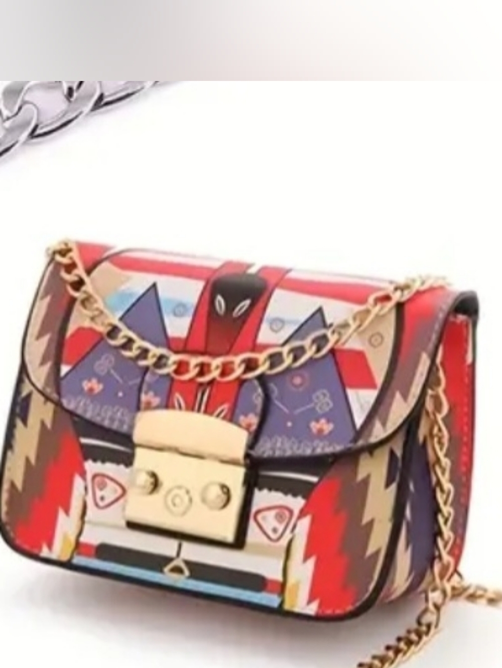 47.24  In  Rose Gold Chain Bag Strap